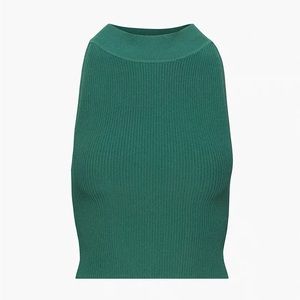 Aritzia Babaton Sculpt Knit Halter Top